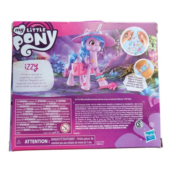 Hasbro My Little Pony Izzy Moonbow Play Set Girls Purple Pink Collectible - Picture 3 of 3